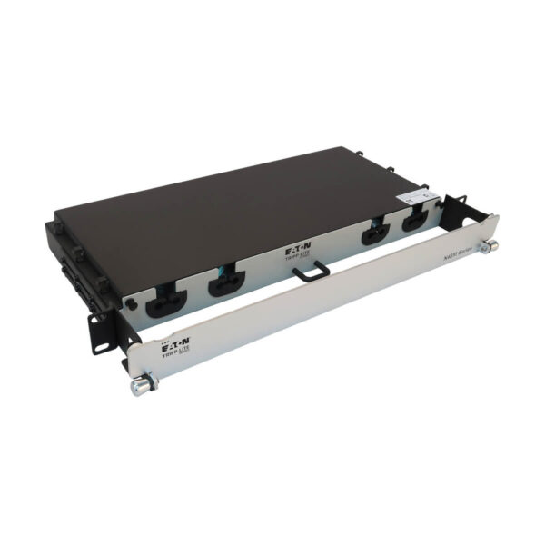 eb3c29d5169448c40aaf402e76c63cd3 Tripp Lite series Preloaded Fiber Panel, 1U - 8x LC/LC Duplex Cables (M/M), OM4 Multimode, 10 m (32.8 ft.)