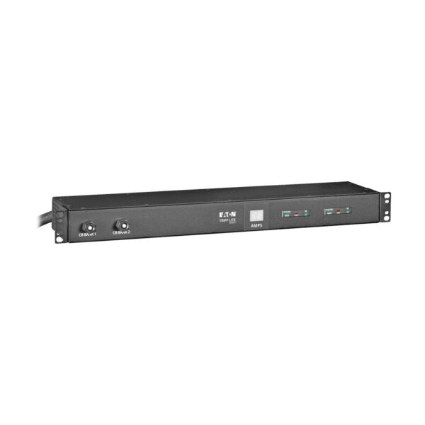Tripp Lite 2.9kW 1-Phase Local Metered PDU with ISOBAR, 120V, 3840 Joules, 12 5-15/20R Outlets, L5-30P Input, 15 ft. Cord, 1U Rack, TAA - PDUMH30-ISO