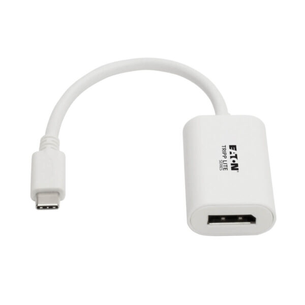 eb5b114a34c75f8bca6916819820d761 Tripp Lite series USB-C to Displayport 4K 60Hz Adapter, White