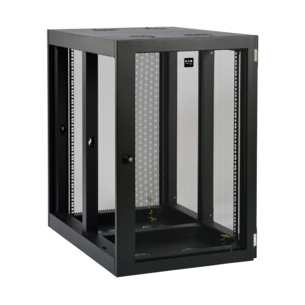 eb820156272dd5015b7e7cf5fb271612 Tripp Lite series SmartRack 18U Heavy-Duty Low-Profile Server-Depth Side-Mount Wall-Mount Rack Enclosure Cabinet