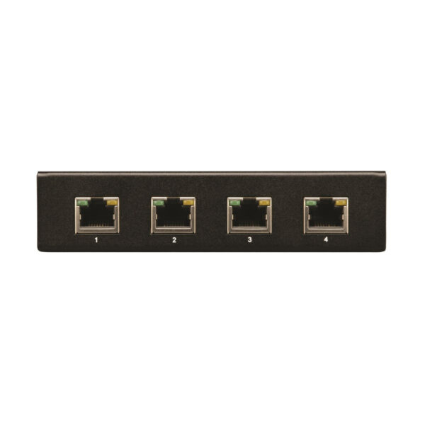 Tripp Lite series 4-Port HDMI over Cat5/6 Extender/Splitter, Box-Style Transmitter for Video/Audio, Up to 150 ft. (45 m), TAA