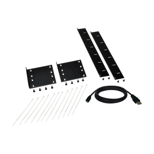 Tripp Lite series 7.7kW Single-Phase Switched Automatic Transfer Switch PDU, Two 200-240V IEC309 32A Blue Inputs, 16-C13 2-C19 Outlets, 2U, TAA