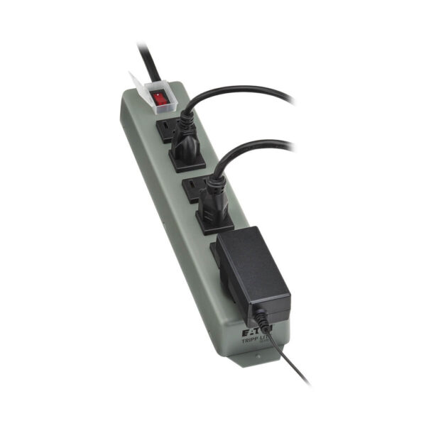 Tripp Lite series Industrial Power Strip Metal, Lighted Power Switch, 6-Outlet, 6 ft. (1.8 m) Cord