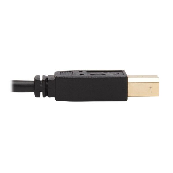 Tripp Lite series DisplayPort KVM Cable Kit - DP, USB, 3.5 mm Audio (3xM/3xM) + USB (M/M), 4K, 4:4:4, 10 ft. (3.05 m), Black