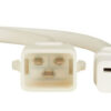 Tripp Lite series PDU Power Cords, C19 to P-Lock C20 - Heavy-Duty, 20A, 250V, 12 AWG, 6 ft. (1.8 m), White, 6 Pack