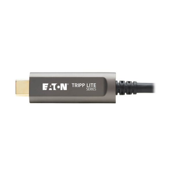 ebbc12f5045423804b9f9875d8a553d1 Tripp Lite series USB-C AOC Cable (M/M) - USB 3.2 Gen 2 (10 Gbps) Plenum-Rated Fiber Active Optical Cable - Data Only, Black, 15 m (49 ft.)