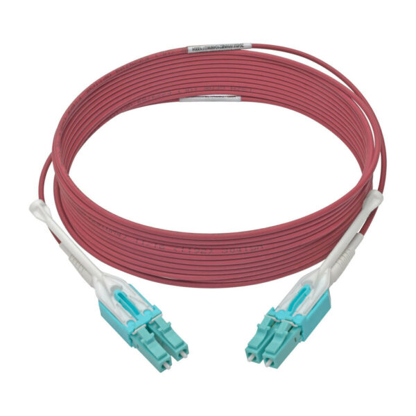 ebcc2f626577a0967dc70af02d71fb8b Tripp Lite series 10G Duplex Multimode 50/125 OM4 LSZH Fiber Optic Cable (LC/LC), Push/Pull Tabs, Magenta, 4 m