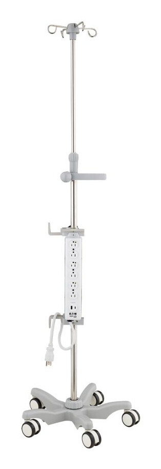 Tripp Lite series Safe-IT UL 1363 Medical-Grade Power Strip, 6 Hospital-Grade Outlets, USB Charging, Safety Covers, Antimicrobial, 2 ft. Cord