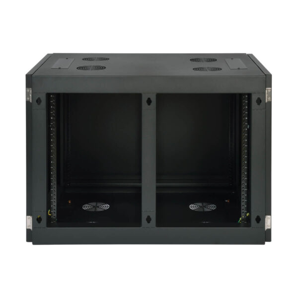 Tripp Lite series SmartRack 12U Heavy-Duty Low-Profile Server-Depth Side-Mount Wall-Mount Small Rack Enclosure