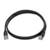 Tripp Lite series Cat6a 10G Snagless Molded Slim UTP Ethernet Cable (RJ45 M/M), Black, 5 ft. (1.52 m)