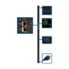 ec2544304effc56f48a3de81eb8bf42a Eaton 3.7kW Single-Phase Switched PDU - LX Interface, 208/230V Outlets (20 C13 & 4 C19), C20/L6-20P, 0U, TAA