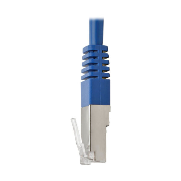 ec3ef049fced50bc66a25eac3bcb51b7 Tripp Lite series Cat5e 350 MHz Molded Shielded (STP) Ethernet Cable (RJ45 M/M), PoE - Blue, 3 ft. (0.91 m)