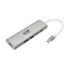 Tripp Lite series USB-C Dock - 4K HDMI, USB 3.x (5Gbps), USB-A Hub Ports, Memory Card, 60W PD Charging