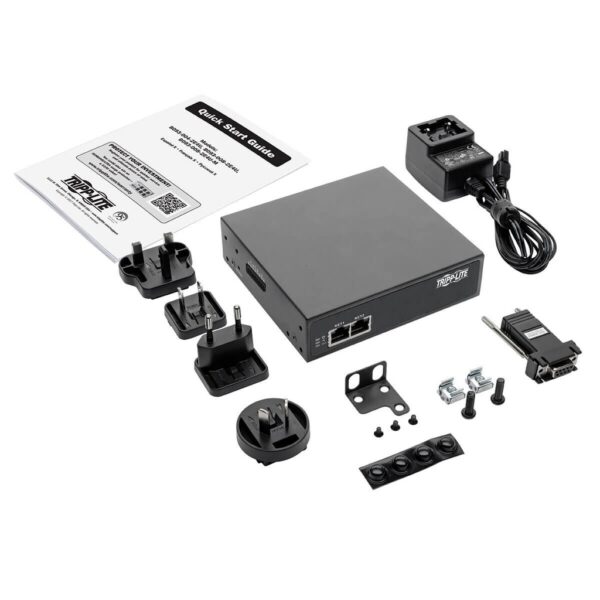 Tripp Lite series 8-Port Console Server with Dual GbE NIC, 4Gb Flash and 4 USB Ports, TAA