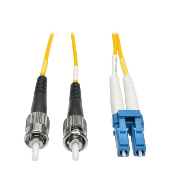 Tripp Lite series Duplex Singlemode 9/125 Fiber Patch Cable (LC/ST), 3M (10 ft.)