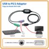Tripp Lite series USB to PS/2 Adapter for Keyboard and Mouse