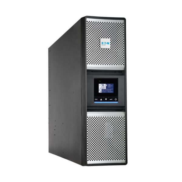 Eaton 9PX G2 6kVA 5.4kW 208V Double-Conversion UPS - L6-30P or Hardwired Input, 6 C39 and 6 C13 Outlets, Network Card, 3U Rack/Tower - 9PX6KIECG2