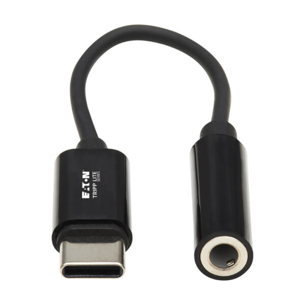 ecd8b9dc84a95fe6ab40af86abeb9ea2 Tripp Lite series USB-C to 3.5 mm Headphone Jack Adapter