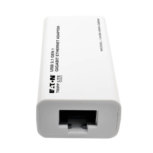 ecfc4aad7219a5d318ed1b00f5d4cc5b Tripp Lite series USB-C to Gigabit Network Adapter, Thunderbolt 3 Compatibility - White