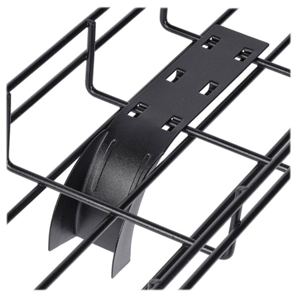 Tripp Lite series Cable Exit Clip/Dropout Waterfall for Wire Mesh Cable Trays, 45 mm Wide