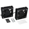 Tripp Lite series SmartRack Wall-Mount Roof Fan Kit - 2-120V high-performance fans; 210 CFM; 5-15P plug