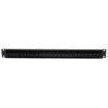 ed38ff0fa65c09ca4bcb36e48e38c703 Tripp Lite series 24-Port 1U Rack-Mount Cat6/Cat5 Feedthrough Patch Panel, RJ45 Ethernet, TAA