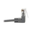 ed7caf5d2bc007c7744e703facb080c0 Tripp Lite series Right-Angle Cat6 Gigabit Snagless Molded Slim UTP Ethernet Cable (RJ45 M/M), Gray, 2 ft. (0.61 m)