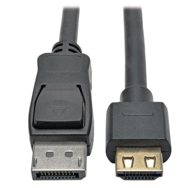 ed8a3481e7a6e11032785f97c273493a-3 Tripp Lite series DisplayPort 1.4 to HDMI Active Adapter Cable (M/M), 4K 60 Hz, 4:4:4, HDR, HDCP 2.2, 6 ft. (1.8 m), TAA