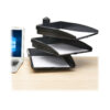 Tripp Lite series 3-Tray Document Holder with Desktop Clamp, TAA