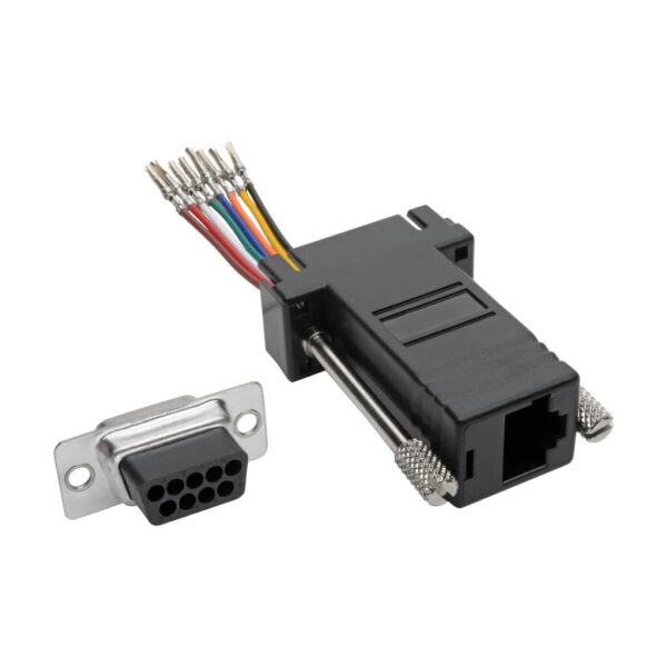 Tripp Lite series DB9 to RJ45 Modular Serial Adapter (F/F), RS-232, RS-422, RS-485