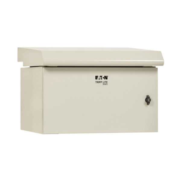 edd3d9c3c94368593c2c93754597d7c5 Tripp Lite series SmartRack Industrial Enclosure - NEMA 3R, Wall Mount, Metal, Locking, Fan With Thermal Switch, 20.5 in. Depth, 6U, Gray