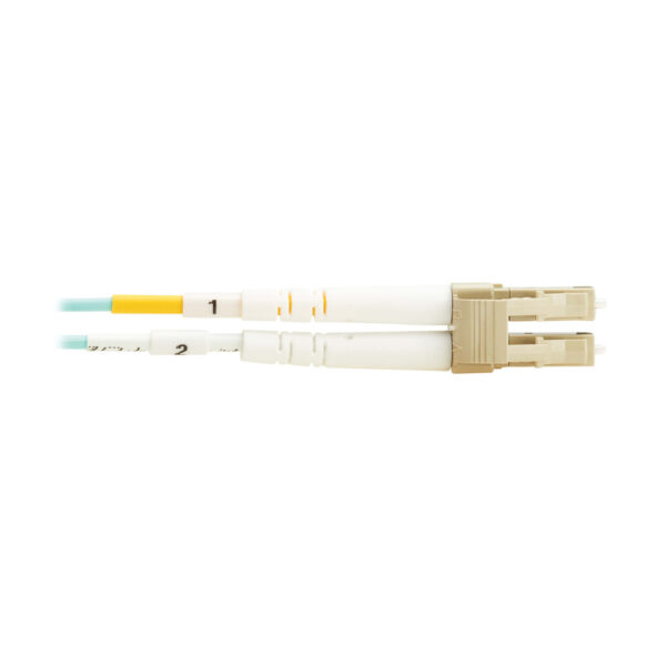 Tripp Lite series 10Gb/40Gb/100Gb Duplex Multimode 50/125 OM4 LSZH Fiber Patch Cable (LC/LC), Aqua, 5M (16.4 ft.), TAA