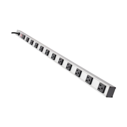 Tripp Lite series 12-Outlet Vertical Power Strip, 120V, 15A, 15 ft. (4.57 m) Cord, 5-15P, 36 in.