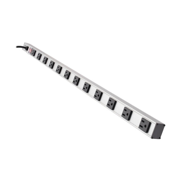 Tripp Lite series 12-Outlet Vertical Power Strip, 120V, 15A, 15 ft. (4.57 m) Cord, 5-15P, 36 in.