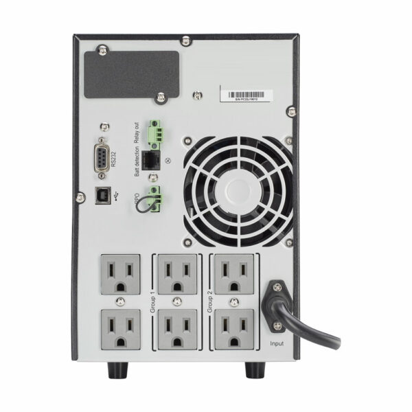 Eaton 9SX 700VA 630W 120V Online Double-Conversion UPS - 6 NEMA 5-15R Outlets, Cybersecure Network Card Option, Extended Run, Tower