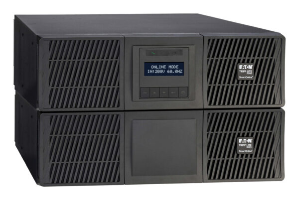 edefb16950cb8f662493ad1107ac3674 Tripp Lite SmartOnline 5kVA 4.5kW 120/208V Online UPS, Stepdown Transformer, Maintenance Bypass, L6-30P, 5-20R/L6-20R/L6-30R, 6U - SU5000RTFMB