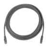 Tripp Lite series Cat6a 10G Snagless Molded UTP Ethernet Cable (RJ45 M/M), PoE, Gray, 15 ft. (4.6 m)