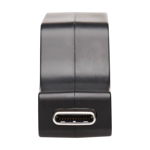 ee5264d4aaa862a4aaf9782c9a9283bf Tripp Lite series USB-C to DisplayPort Vertical Adapter (M/F) - USB 3.1, Gen 1, Thunderbolt 3, 4K @ 60 Hz, Black