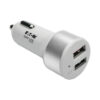 ee68489b081d19fabff226f82929dfb4 Tripp Lite U280-C02-S-QC3 mobile device charger Universal White Cigar lighter Auto