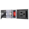 Tripp Lite series 16-Outlet Vertical Power Strip, 120V, 15A, NEMA 5-15P, 15 ft. (4.57 m) Cord, 48 in., Black Housing