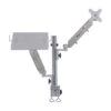 Tripp Lite series Full-Motion Desktop Clamp for Laptop and 17” to 32” Monitor, Aluminum, TAA