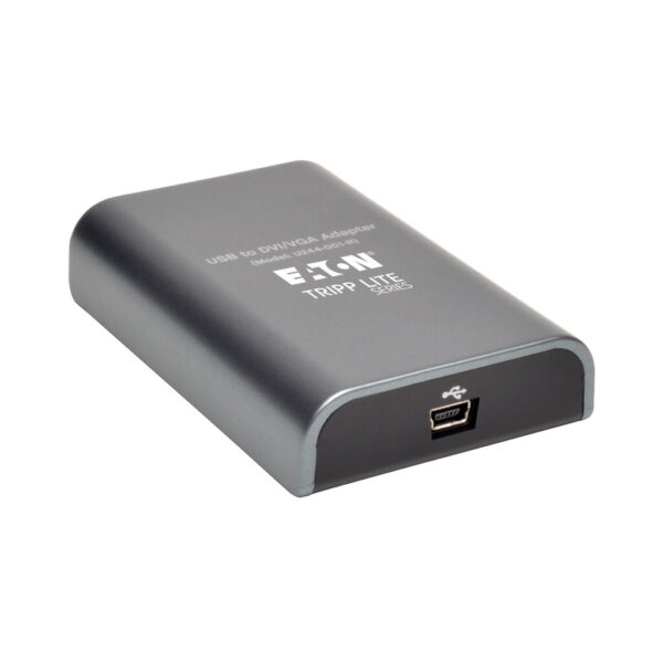 Tripp Lite series USB 2.0 to DVI/VGA External Multi-Monitor Video Card, 128 MB SDRAM, 1920 x 1080 (1080p) @ 60 Hz