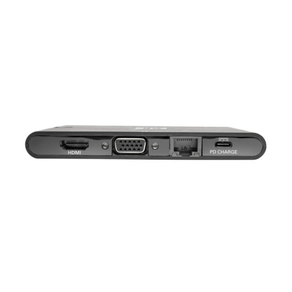 eee5f2b9f52ff96315937bcabb913fc2 Tripp Lite series USB-C Dock - 4K HDMI, VGA, USB 3.x (5Gbps), USB-A/C Hub, Gigabit Ethernet, Memory Card Slots, 100W PD Charging