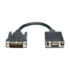 eef88b1b3759f628448e2555987c21df Tripp Lite series DVI to VGA Adapter Cable (DVI-I Dual-Link to HD15 M/F), 8 in. (20.3 cm)