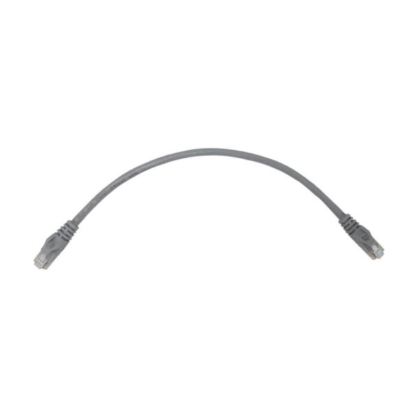 eefc7f662ed9b974653e5e3ec43b6aa4 Tripp Lite series Cat6a 10G Snagless Molded UTP Ethernet Cable (RJ45 M/M), PoE, Gray, 1 ft. (0.3 m)