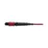 Tripp Lite series MTP/MPO Parallel Optics Base-8 Migration Fiber Adapter, Polarity A to B, 12 Fiber, 40GB/100GB, OM4 M/F, Magenta, 8 in.