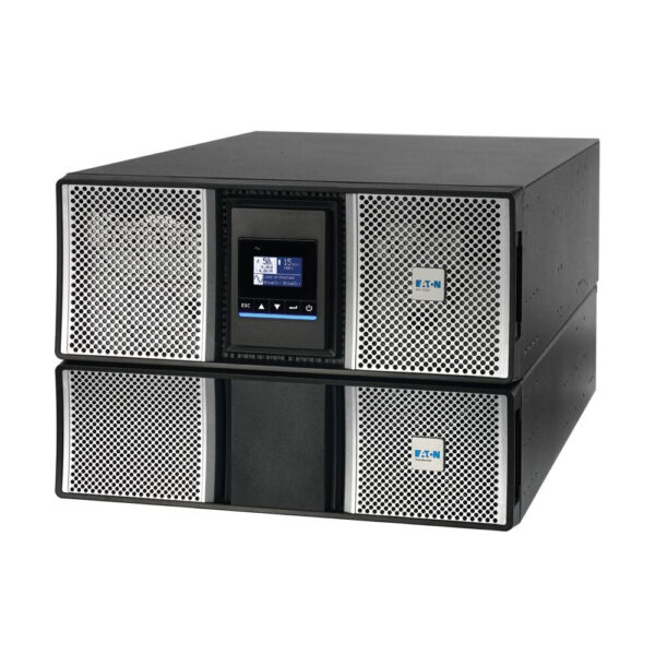 Eaton 9PX G2 8kVA 8kW Online UPS, 200-240V In, 120/240V Out, Hardwired Input, 18x 5-20R, 3x L6-30R, Network Card, Bypass, 7U Rack/Tower - 9PX8KTF5G2