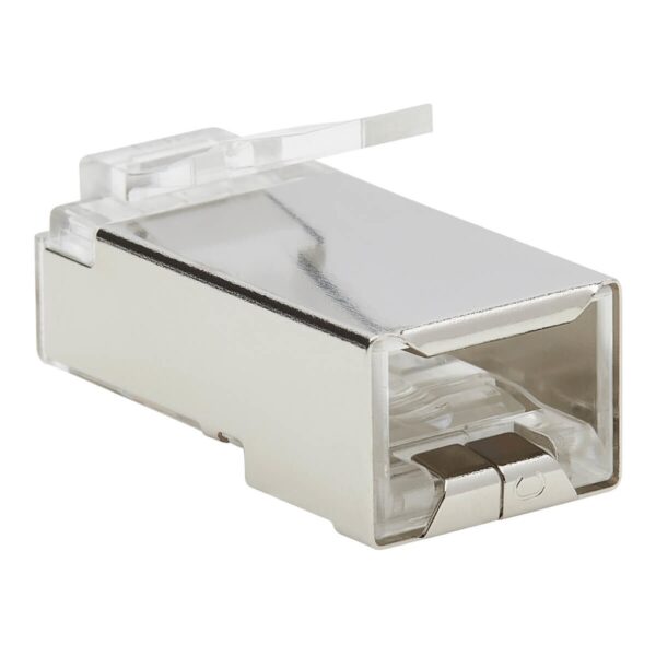 Tripp Lite series Cat6 RJ45 Pass-Through FTP Modular Plug, 50 Pack, TAA