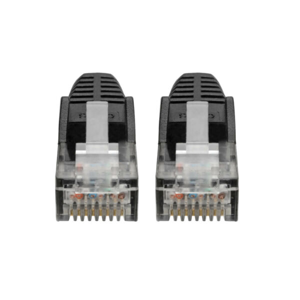 Tripp Lite series Cat6 Gigabit Snagless Molded (UTP) Ethernet Cable (RJ45 M/M), PoE, Black, 7 ft. (2.13 m)