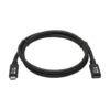 Tripp Lite series USB-C Extension Cable (M/F) - USB 3.2 Gen 1 (5 Gbps), Thunderbolt 3 Compatible, Black, 3 ft. (0.91 m)